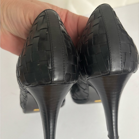 Cole Haan black woven heels - Picture 8 of 15